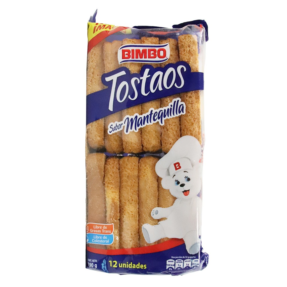 TOSTADA BIMBO  x 12U