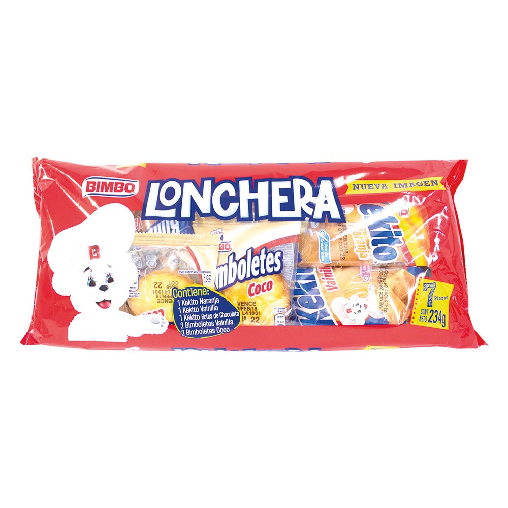 LONCHERA PONQUESITOS BIMBO X7UND *234GR