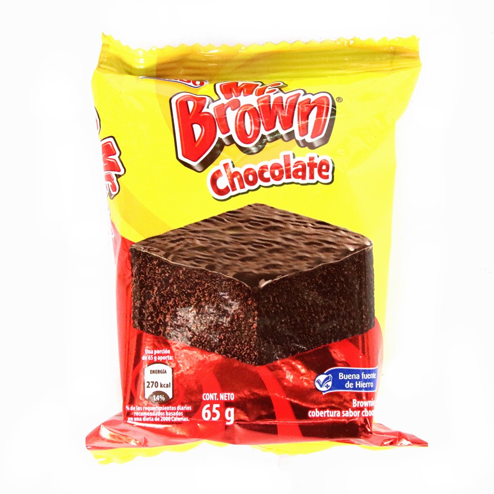 BROWNIE CHOCOLATE BIMBO  x 65GR