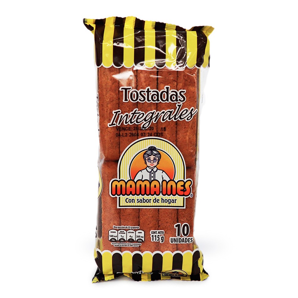 TOSTADA MEDIA LUNA INTEG MAMA INE *280GR
