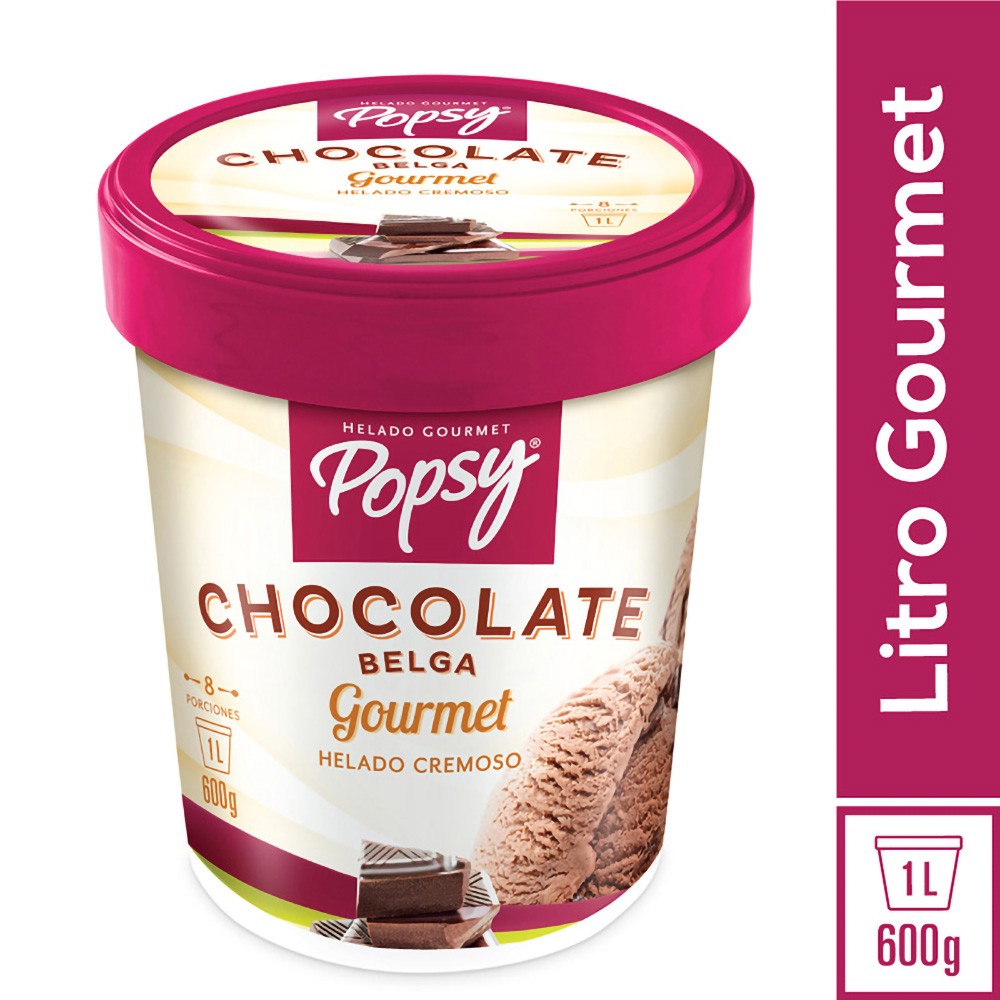 HELAD CHOC BELG GOURM LT POPSY