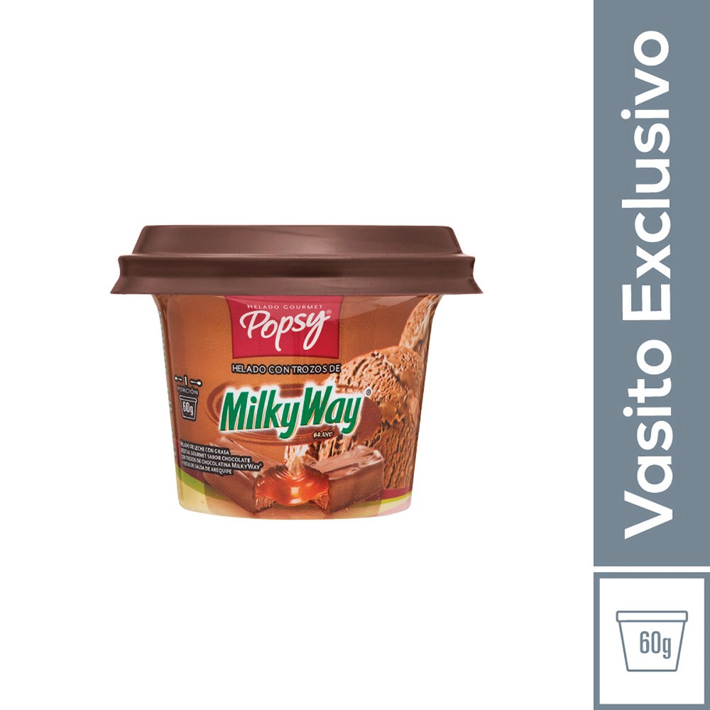 HELAD MILK WAY GOURMET x  60GR POPSY