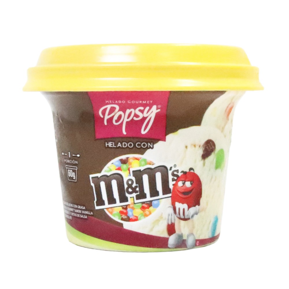 HELAD M&M GOURMET x  60GR POPSY