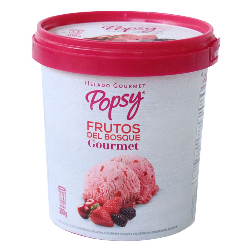 HELADO FRUTOS BOSQUE GOURMET POPSY 1/2LT