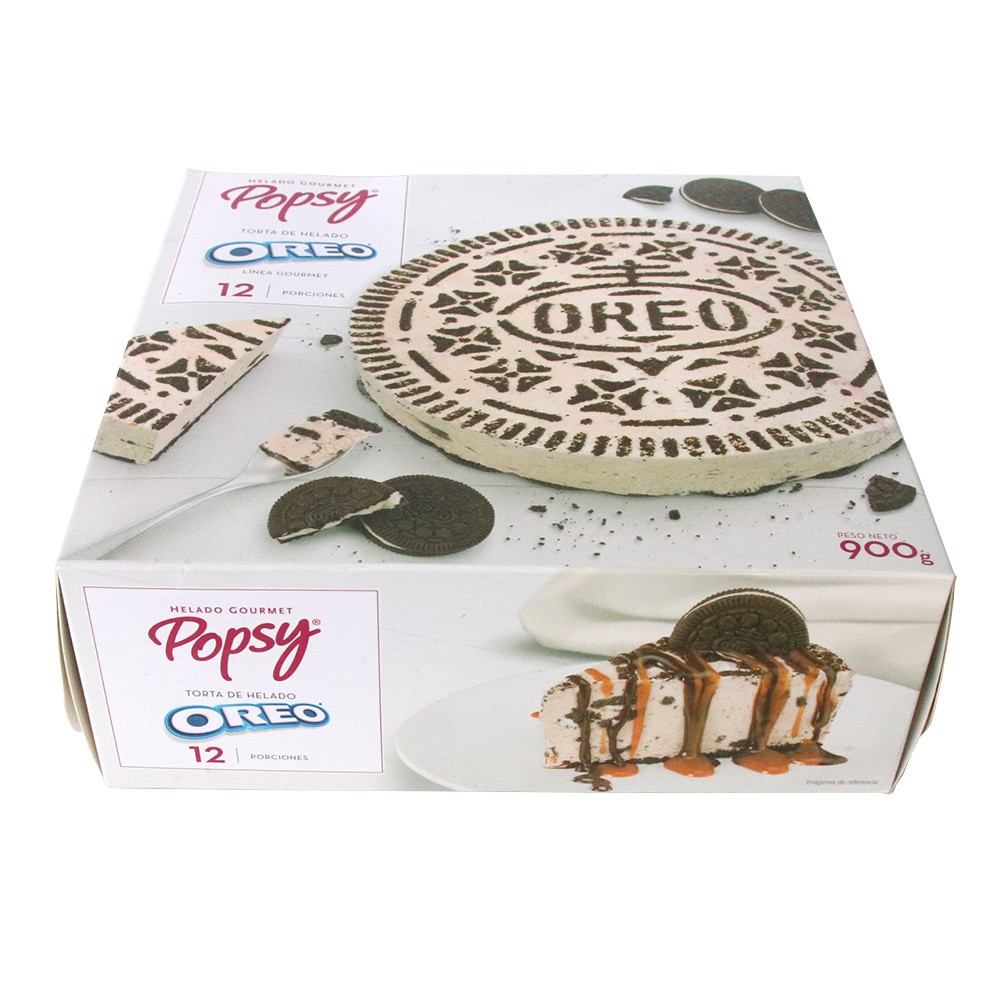 POSTRE HELADO GOURMET OREO POPSY x 900GR