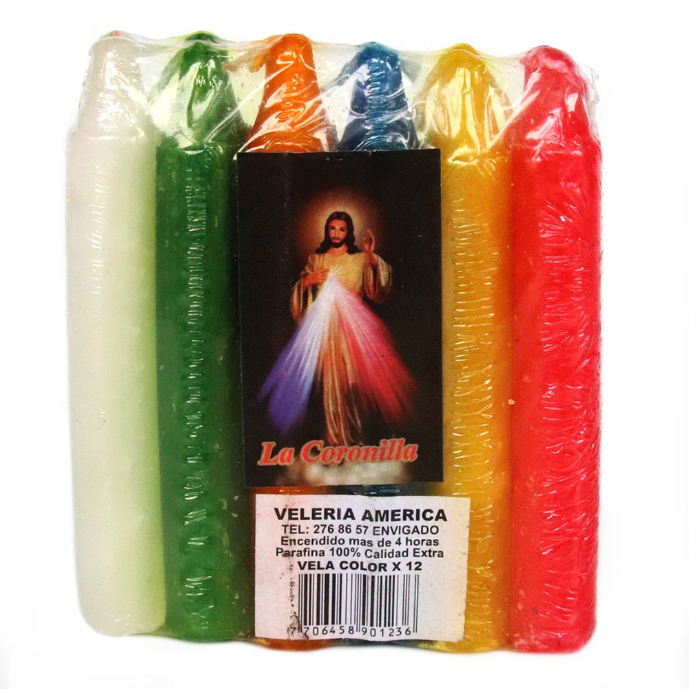 VELA COLOR x 12 AMERICA