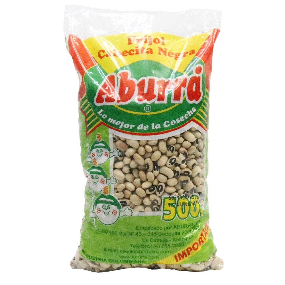 FRIJOL CABEZA NEGRA  x 500GR ABURRA