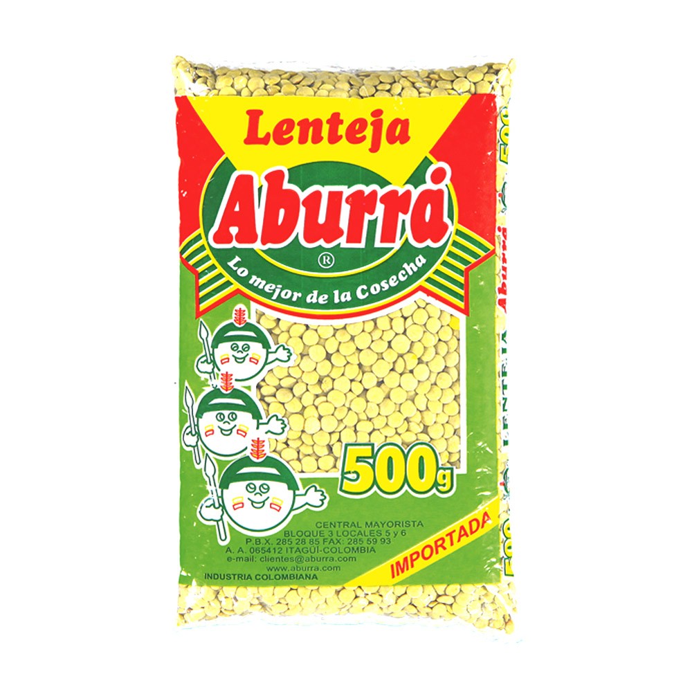 LENTEJA  x 500GR ABURRA