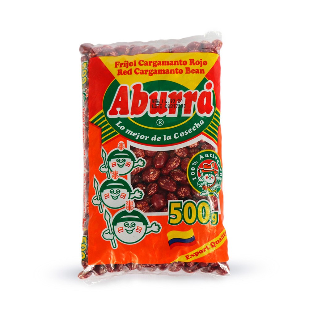 FRIJOL CARGAMANTO ROJO  x 500GR ABURRA
