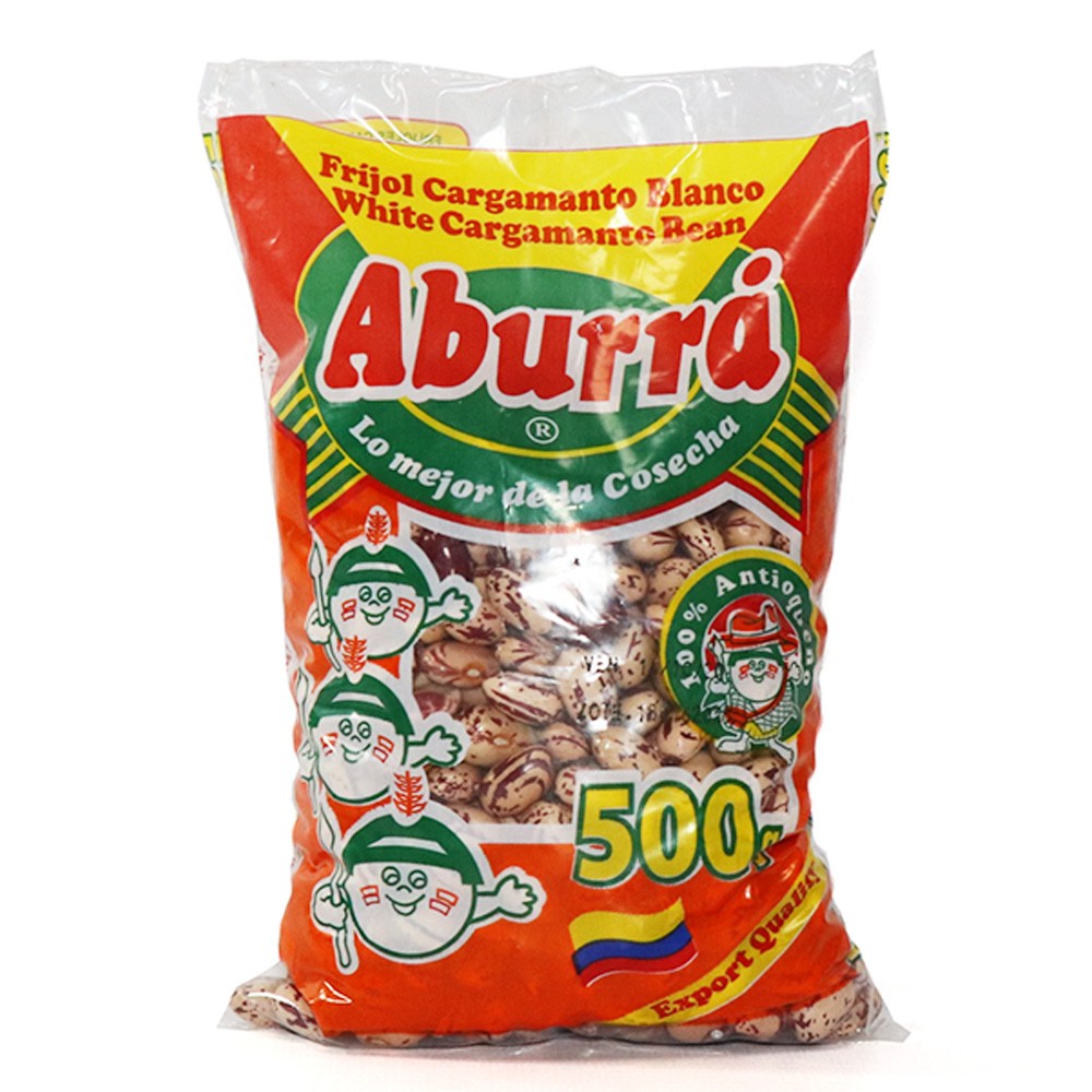 FRIJOL CARGAMANTO BLANCO  x 500GR ABURRA