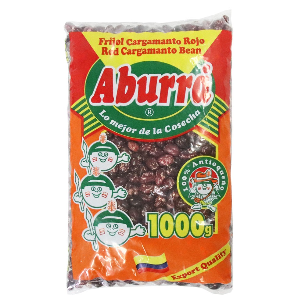 FRIJOL CARGAMANTO ROJO  x 1000GR ABURRA