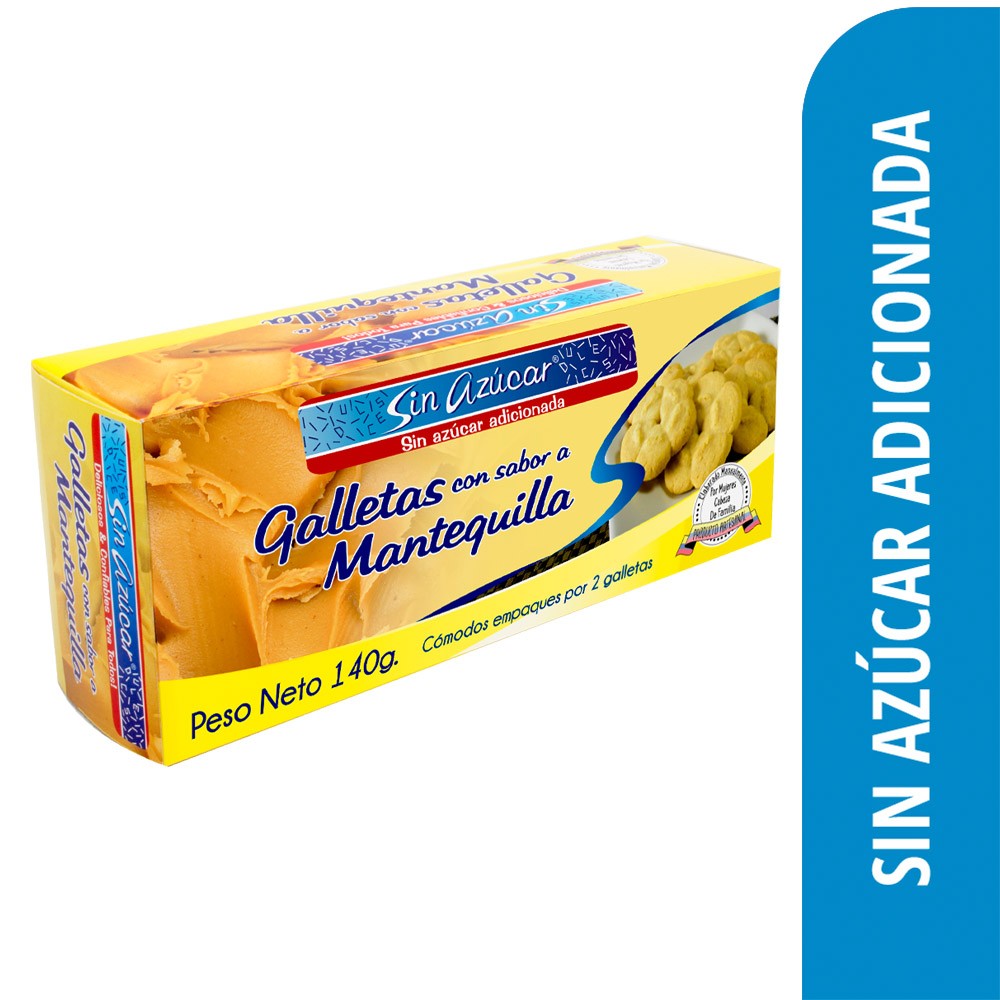 GALLETAS MANTEQ120 S/AZUCAR