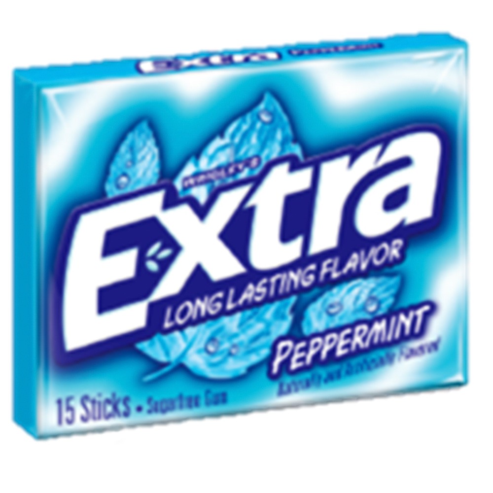 GOMA DE MASCAR EXTRA PEPPERMINT *40.5 GR