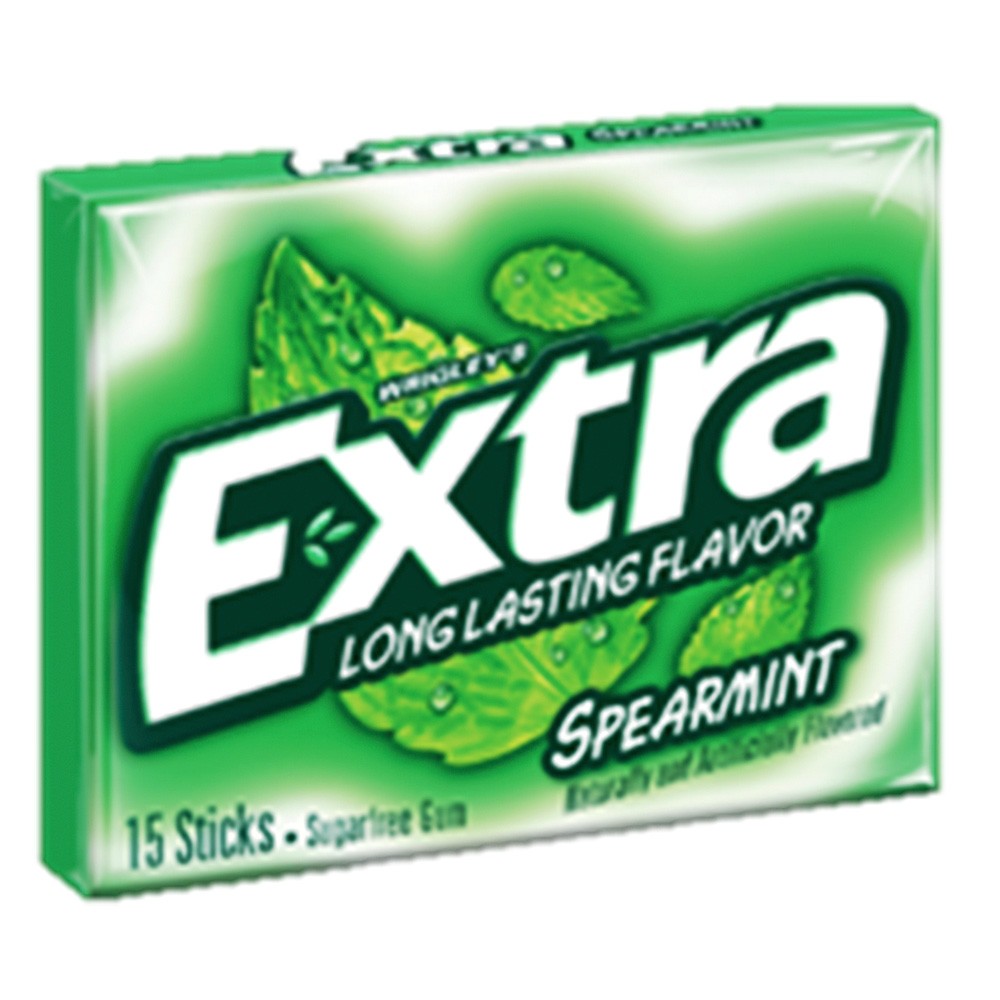 GOMA DE MASCAR EXTRA SPEARMINT *40.5 GR