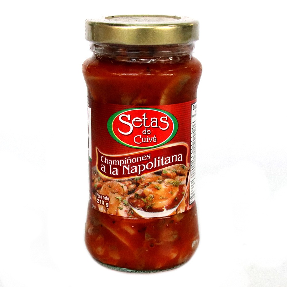 CHAMPIÑON NAPOLITA FCO SETAS CUIVA*210GR