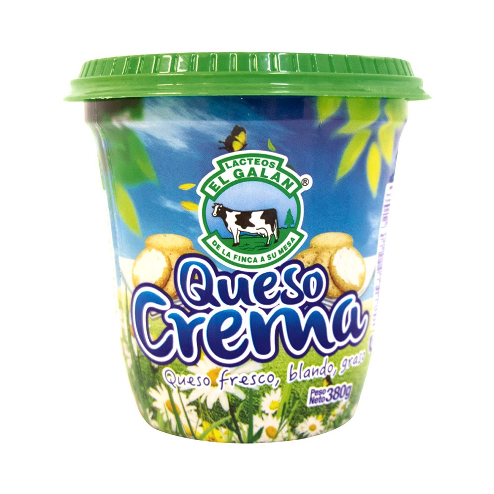 QUESO CREMA EL GALAN  x 380GR
