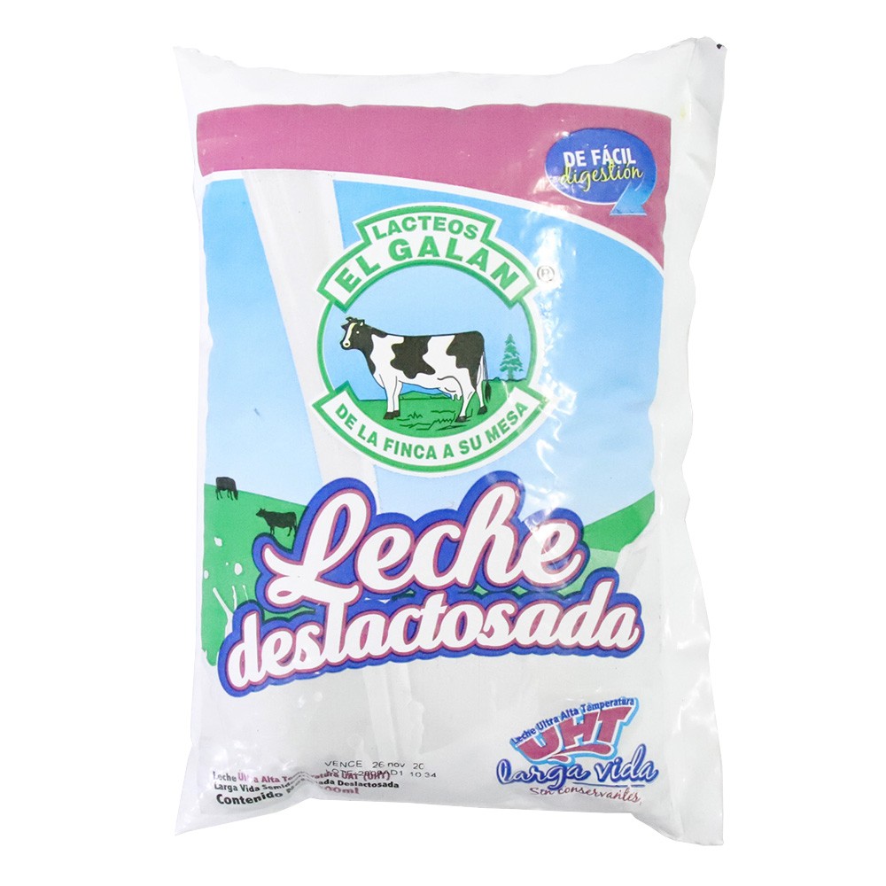 LECHE UHT DESLACT EL GALAN*900ML