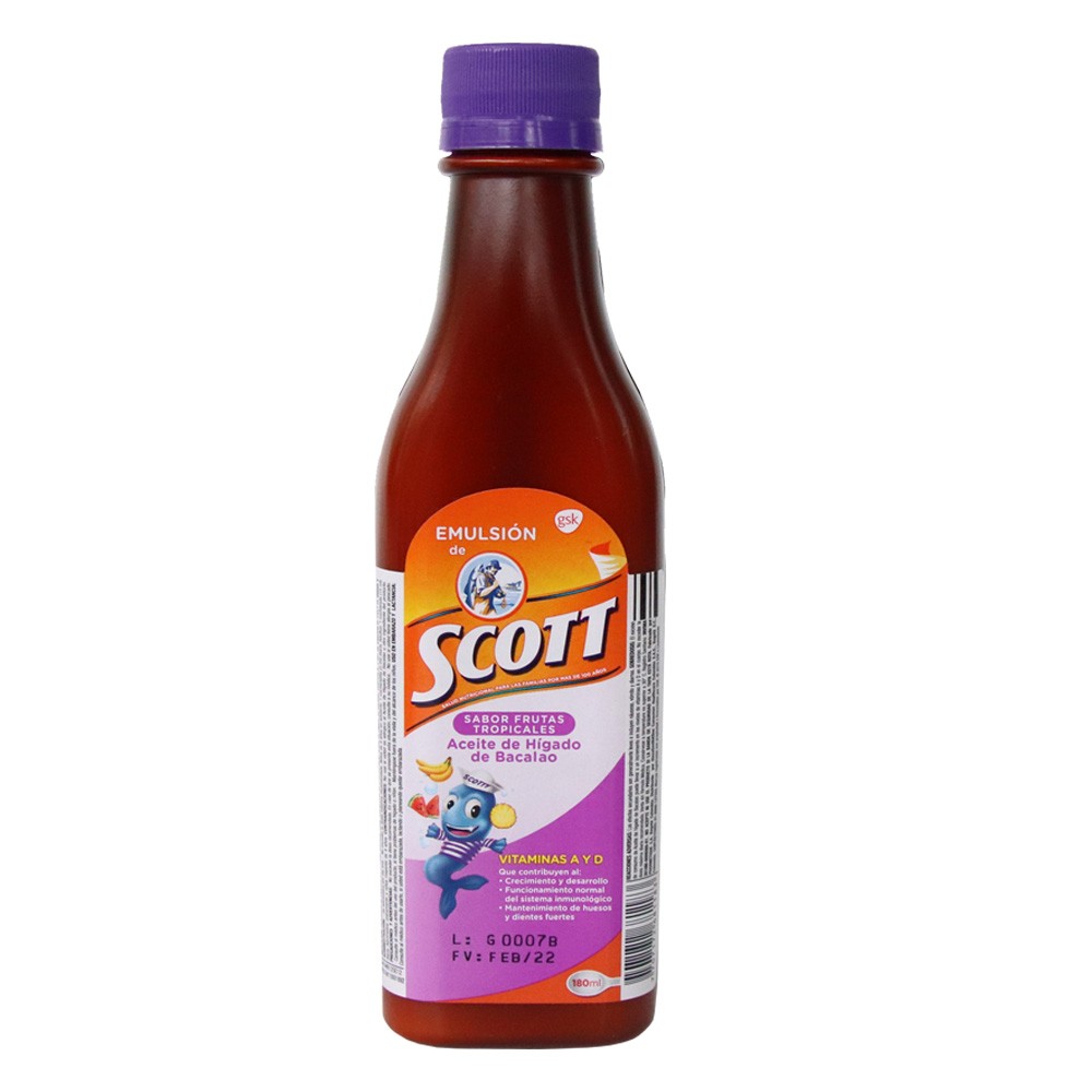 EMULSION SCOTT F/TROPICAL  x 180ML