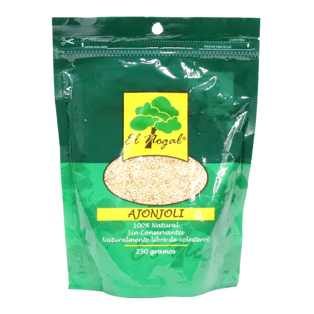 AJONJOLI TOSTADO EL NOGAL  x 250GR