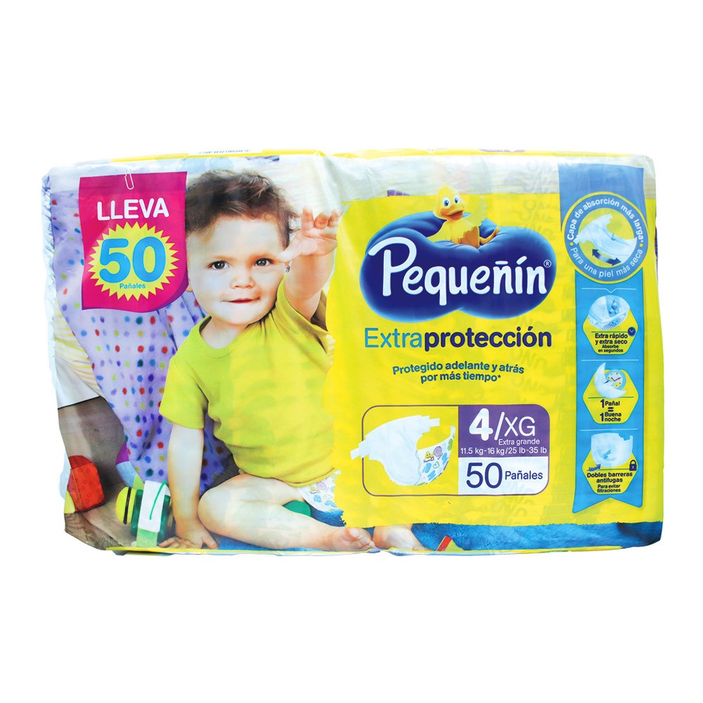 PAÑAL ETAPA 4 E/PLUS PEQUEÑIN x 50U