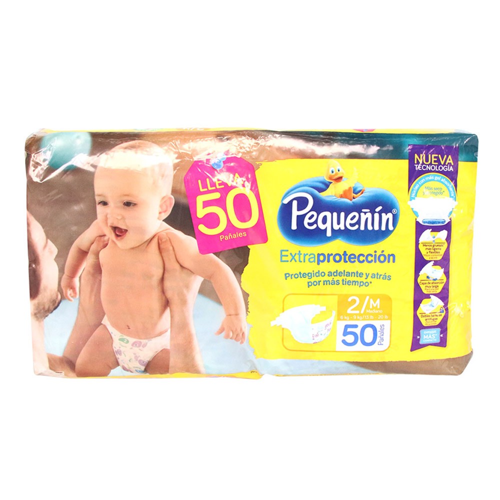 PAÑAL ETAPA 2 E/CONFORT PEQUEÑIN x 50UN