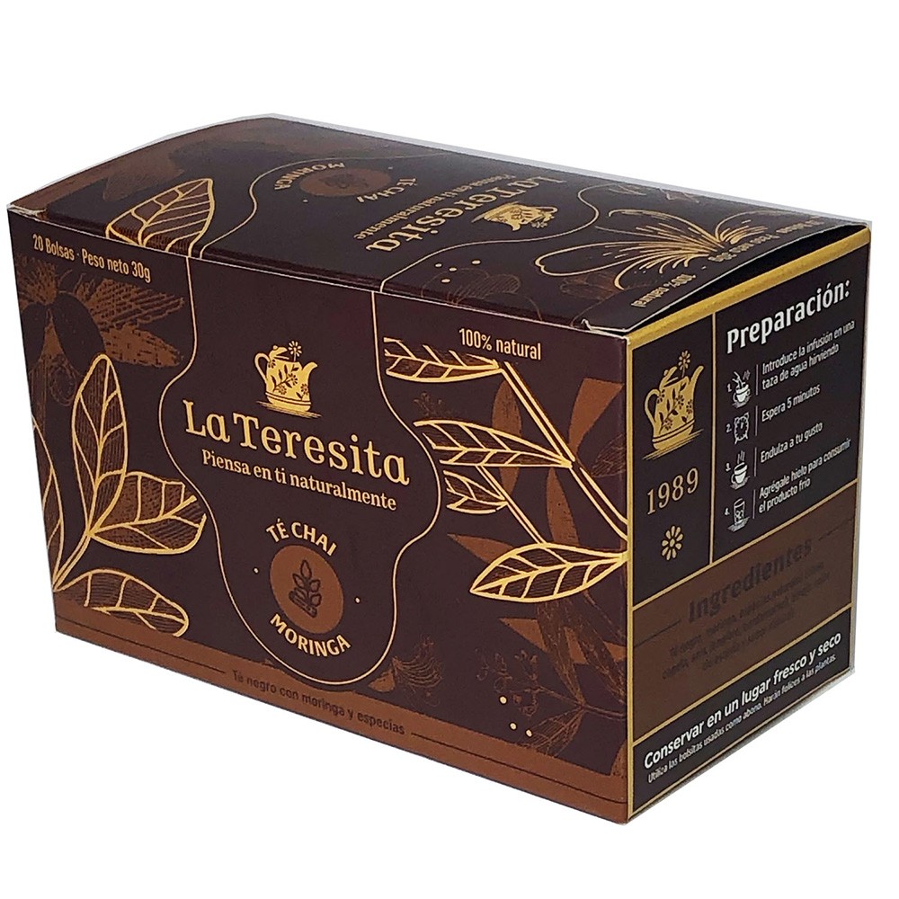 TE TERESITA MORINGA CHAI  x 20 UND