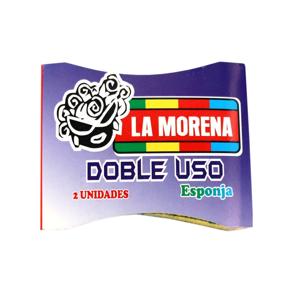ESPONJA DOBLE USO LA MORENA