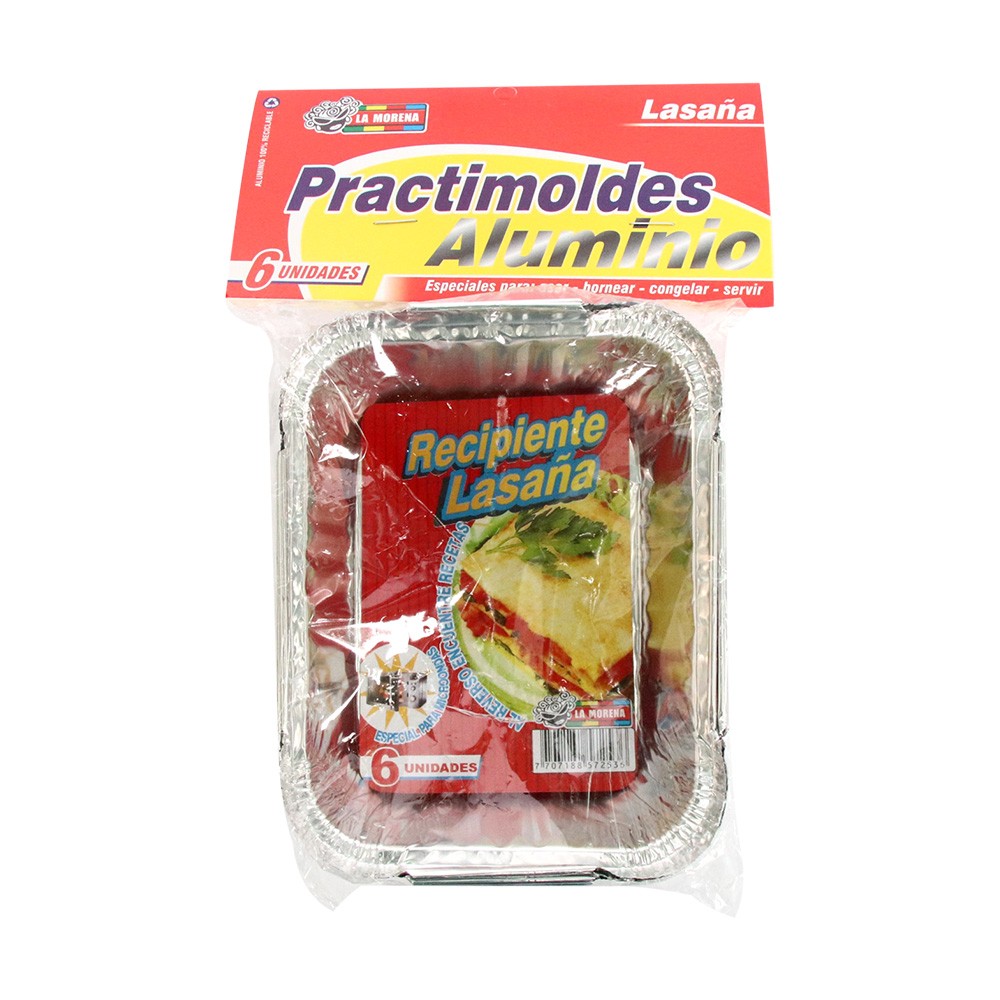 MOLDE ALUMINIO LASAGNA MORENA