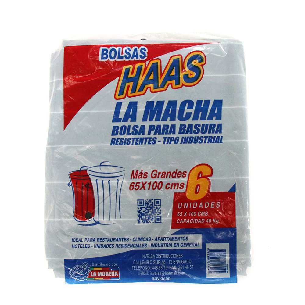 BOLSA BASURA MACHA CAL4