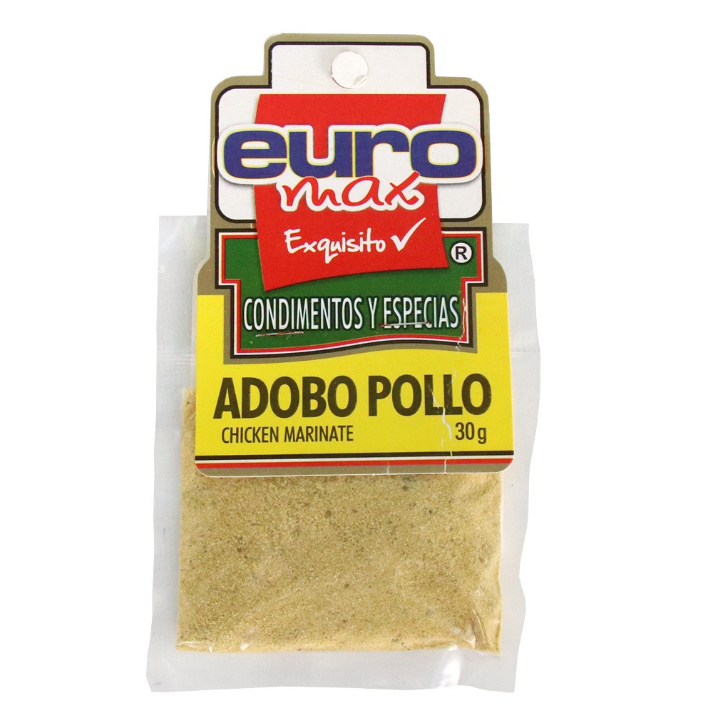 ADOBO POLLO EUROMAX  x 30 GR