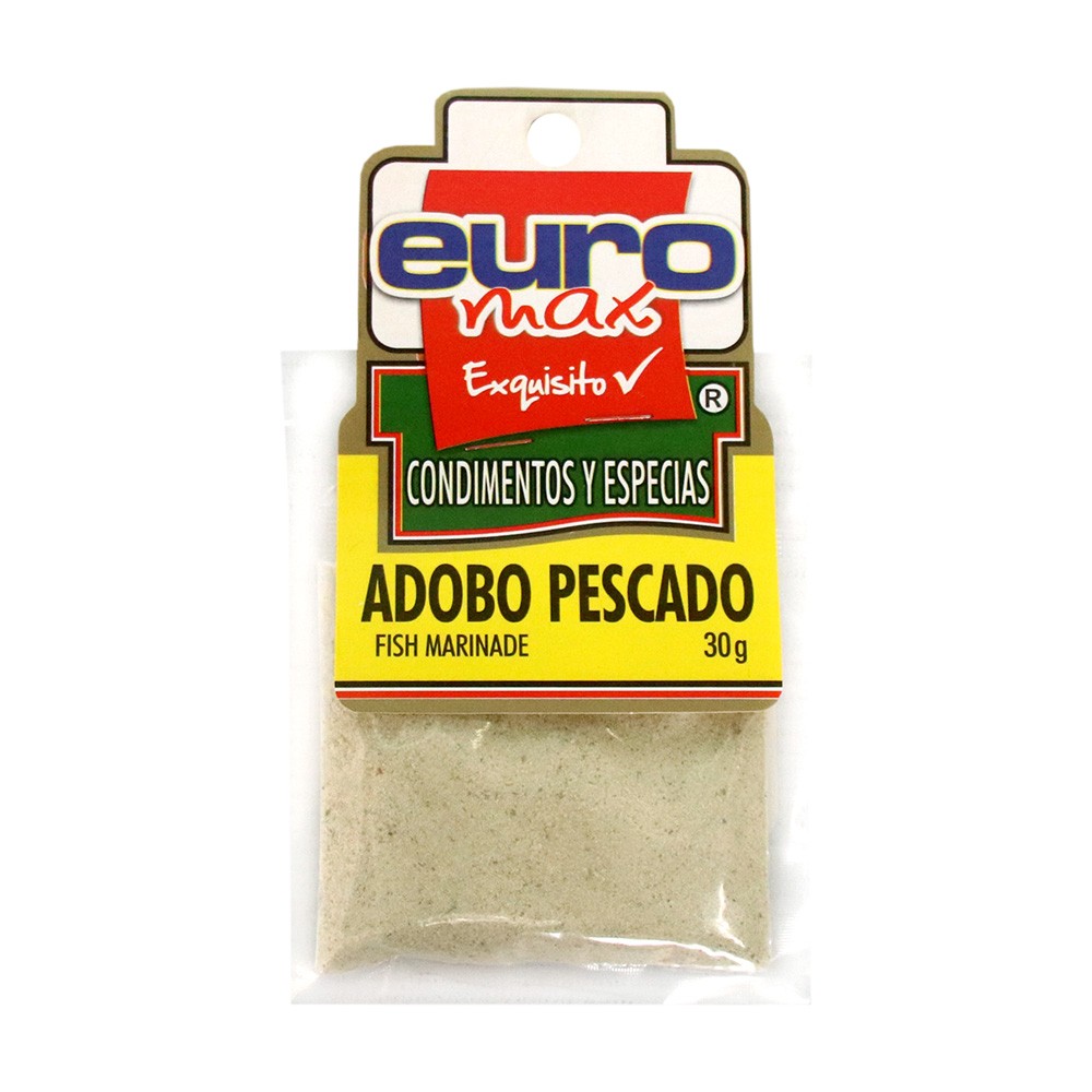ADOBO PESCADO EUROMAX  x 30 GR