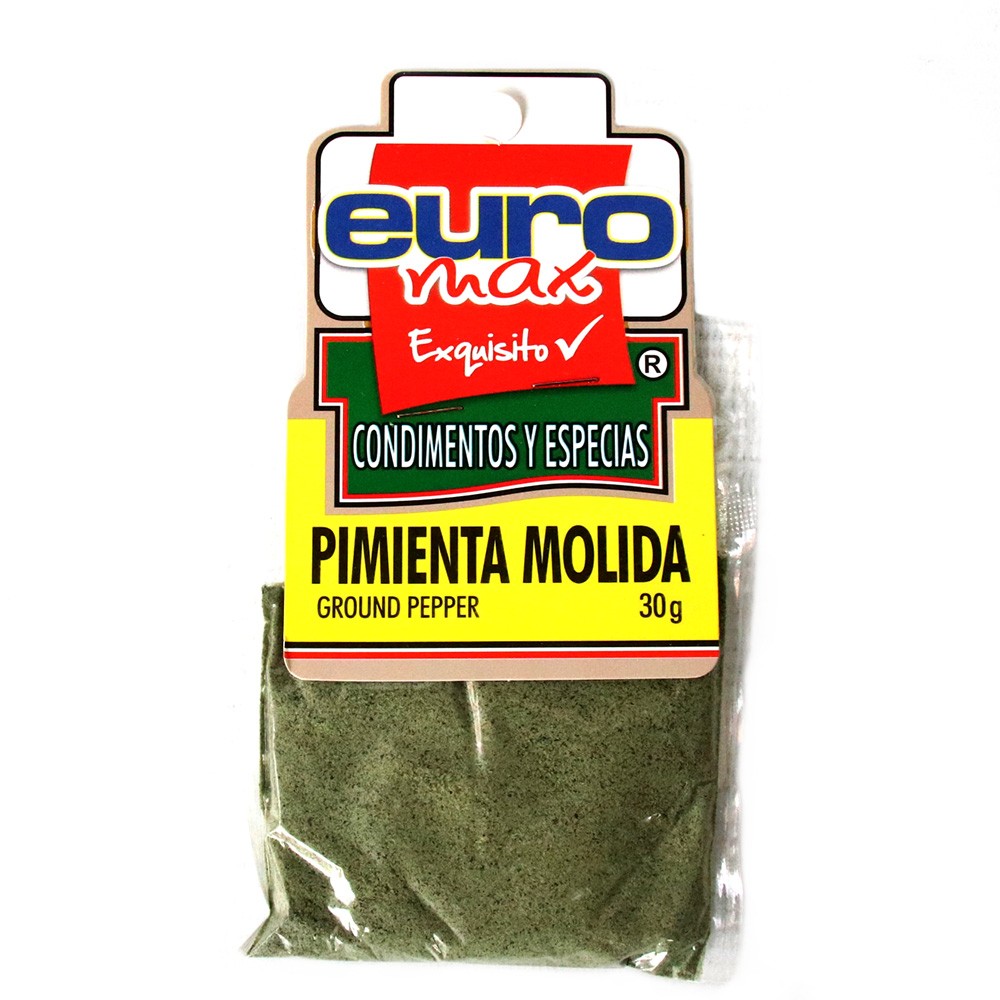 PIMENTA MOLIDA EUROMAX  x 30 GR
