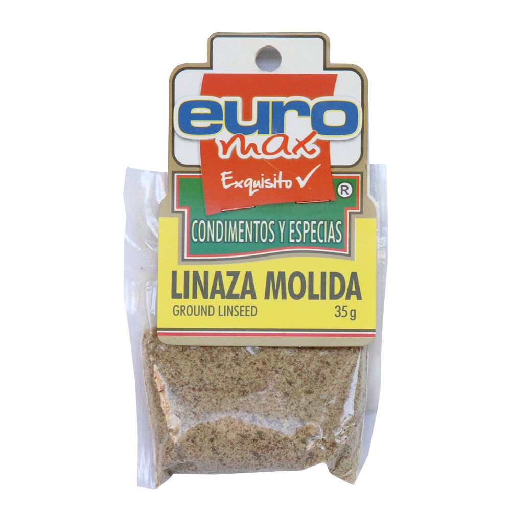 LINAZA MOLIDA EUROMAX  x 35 GR