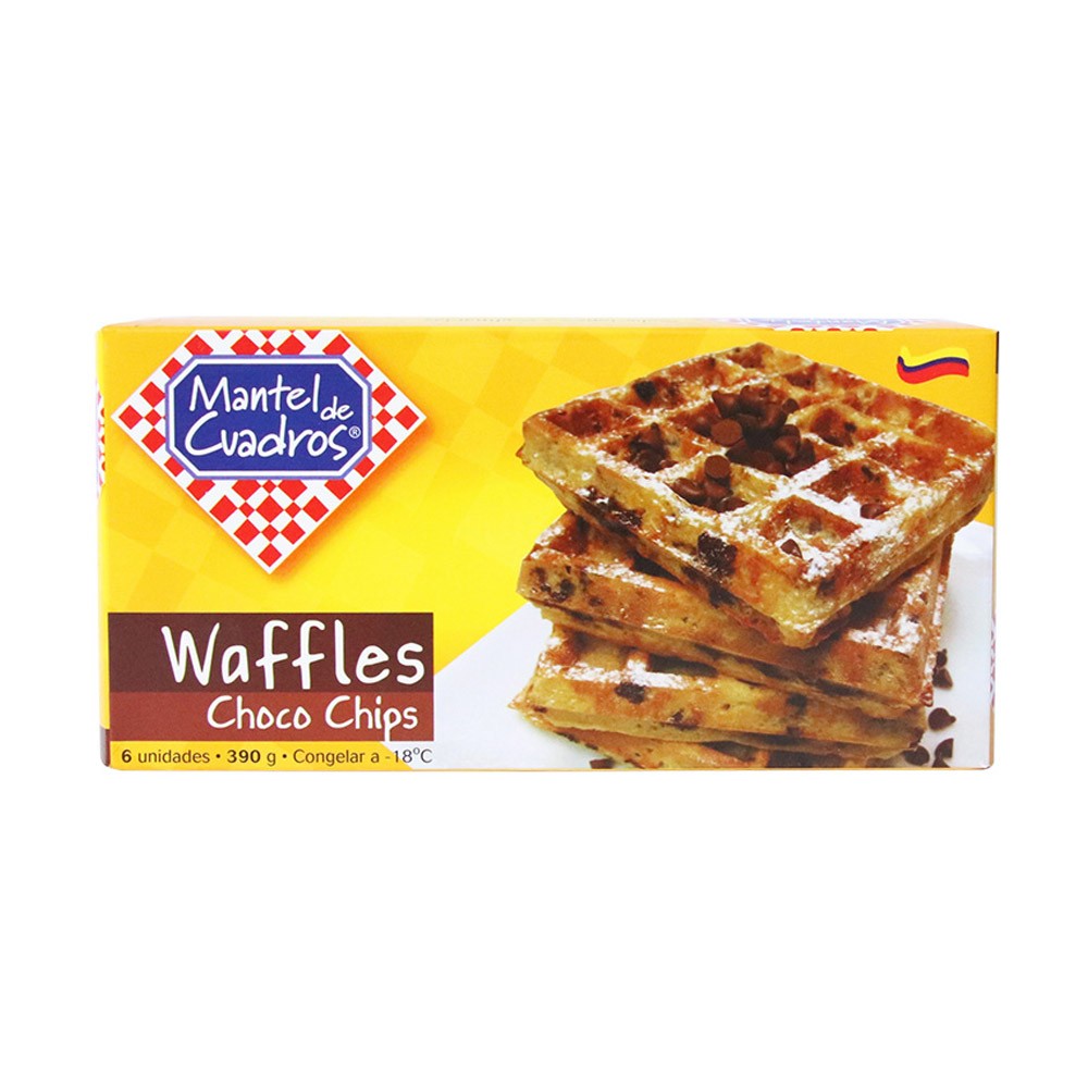WAFFLES CHOCOCHIPS MANTEL CUADRO x 6UND