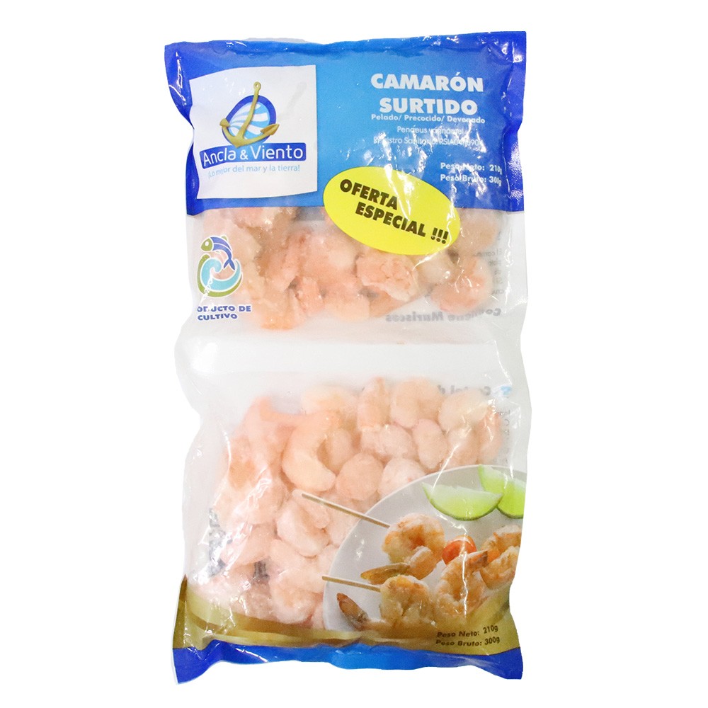 CAMARON SURTIDO ANCLA Y VIENTO*2UND*300G