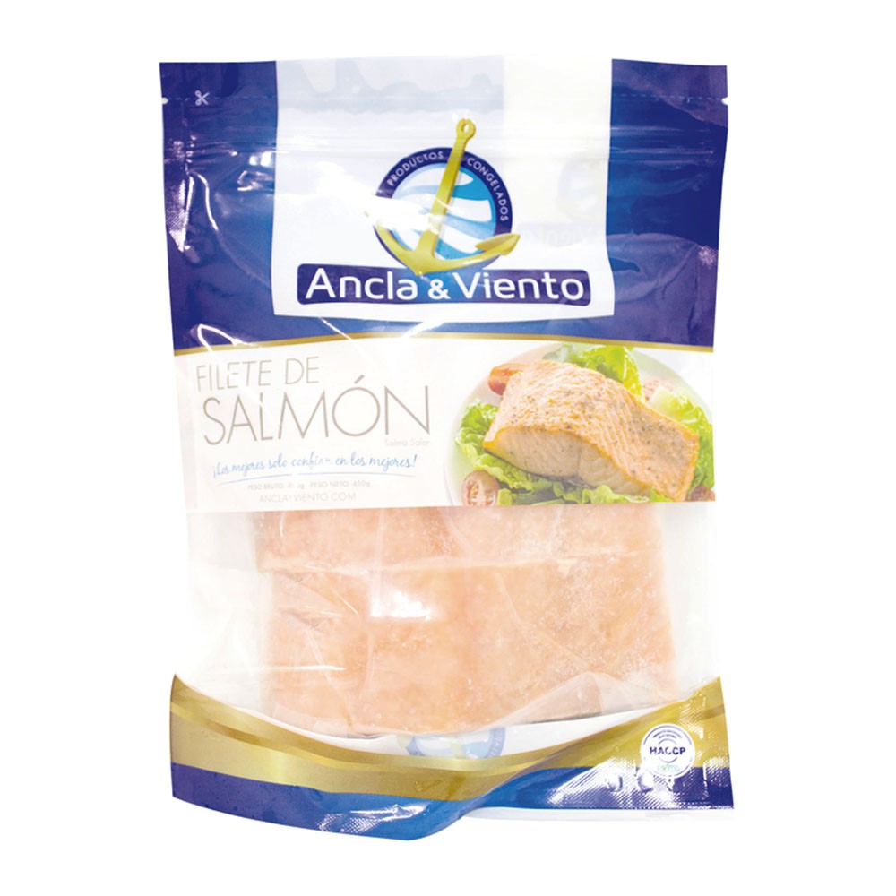 FILETE DE SALMON ANCLA Y VIENTO  x 450GR
