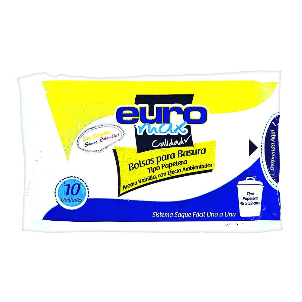 BOLSA TIPO PAPELERA VAINI EUROMAX *10UND