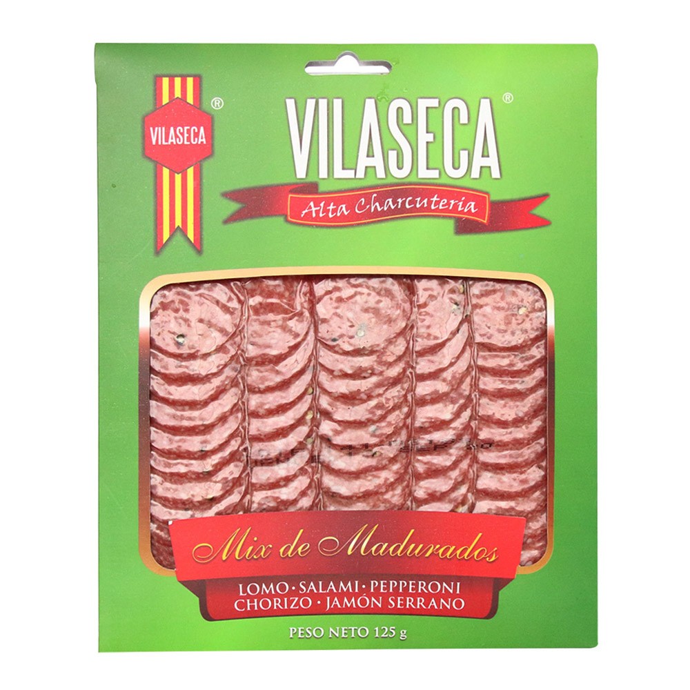 MIX MADUROS LOM SAL PEP CH VILASECA*125G