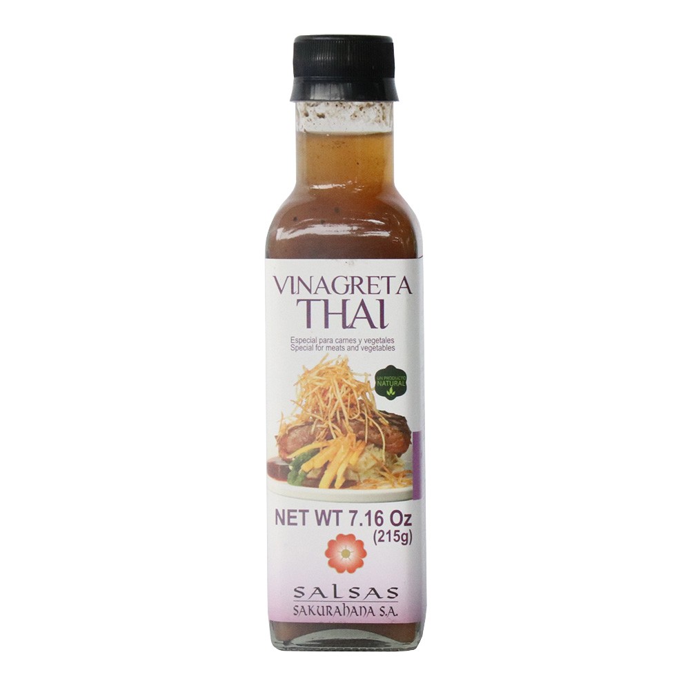 VINAGRETA THAI PET SAKURAHANA  x 215CC