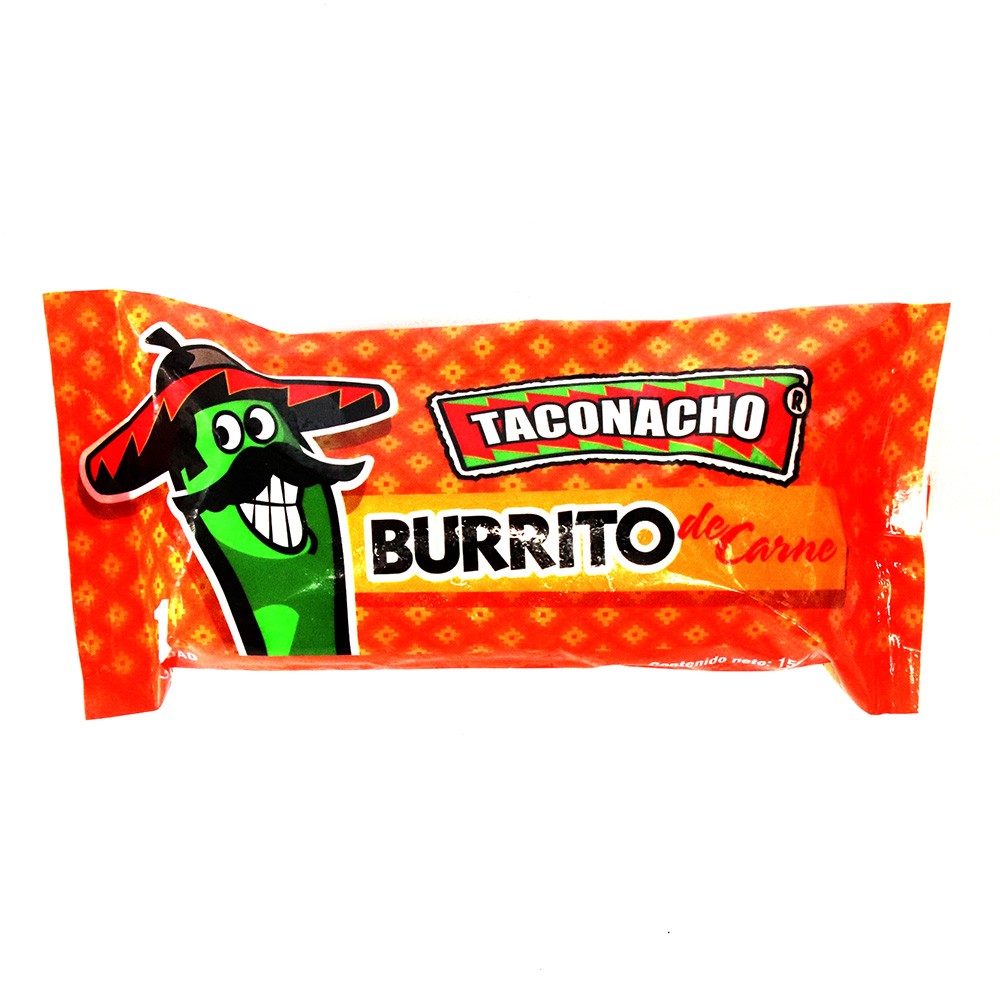 BURRITO DE CARNE TACO NACHO x 150GR