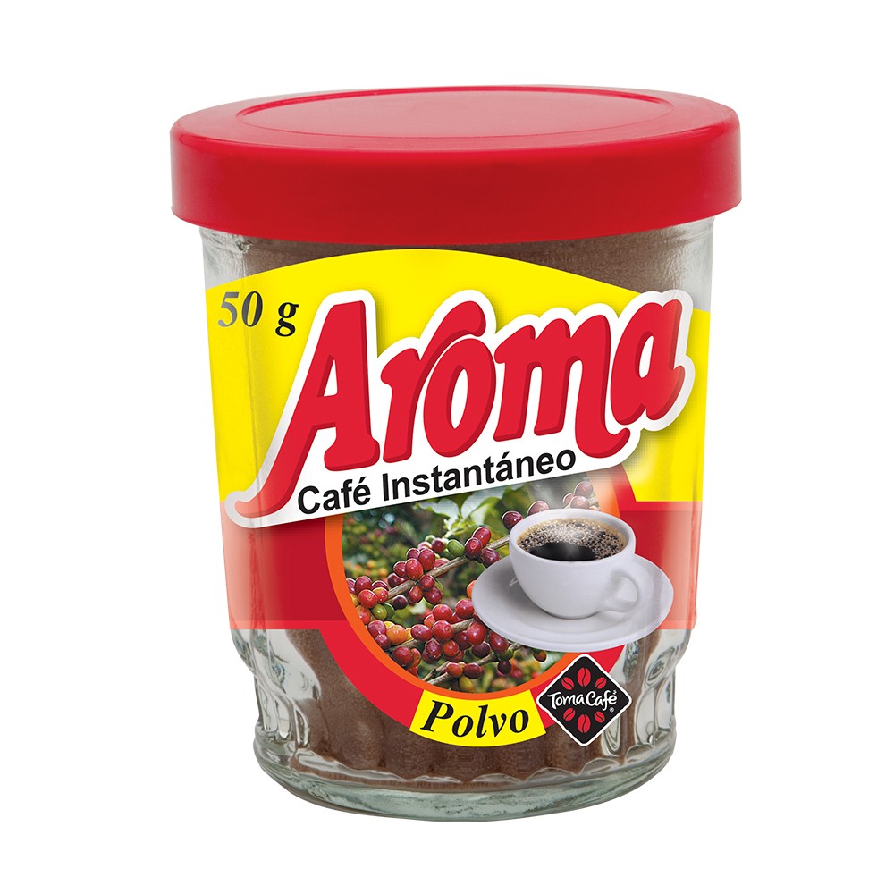 CAFE AROMA SOLUBLE  x 50GR
