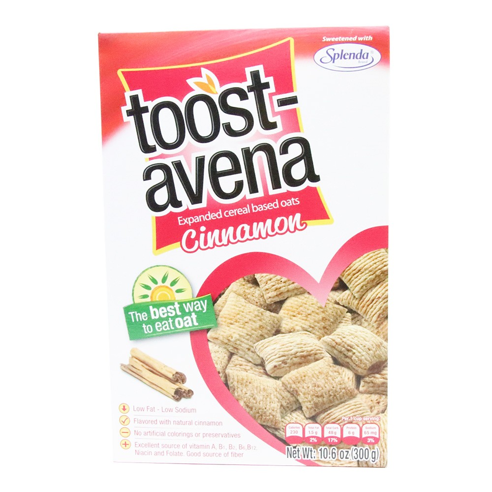 CEREAL KAR TOOST AVENA CANELA x 300GR