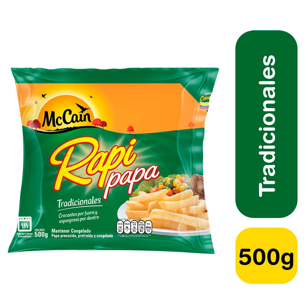 RAPI PAPA TRADICIONAL MCAIN  x 500GR