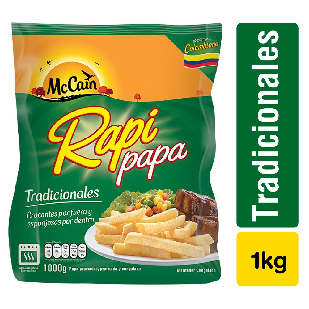 RAPIPAPA CORRIENTE 1000gr MCAIN