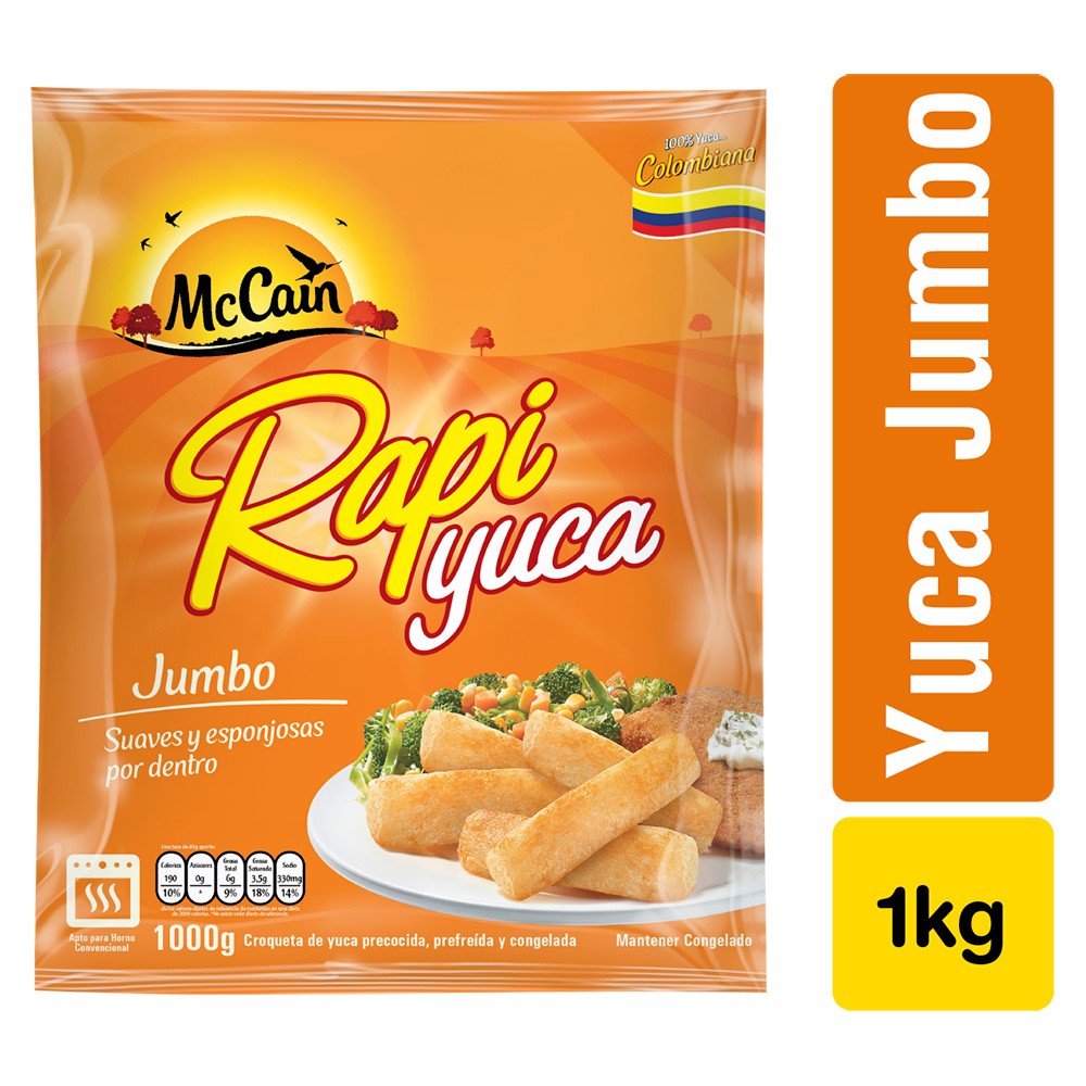 CROQUETA DE YUCA 1000gr MCAIN