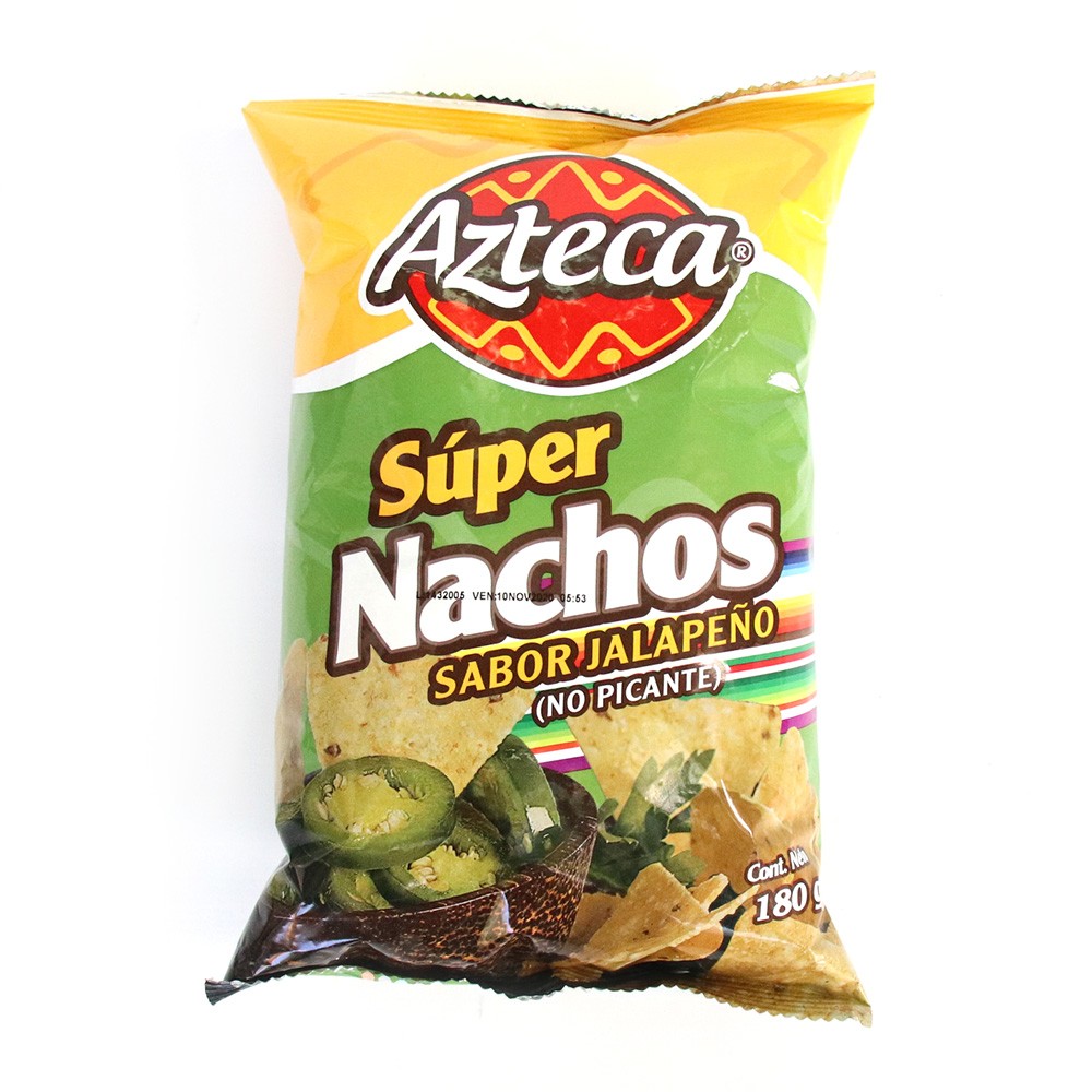 NACHOTES JALAPEÑOS  x 180GR AZTECA