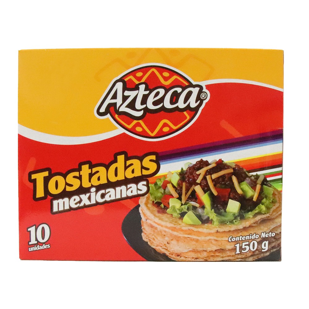 TOSTADA  x 10U AZTECA