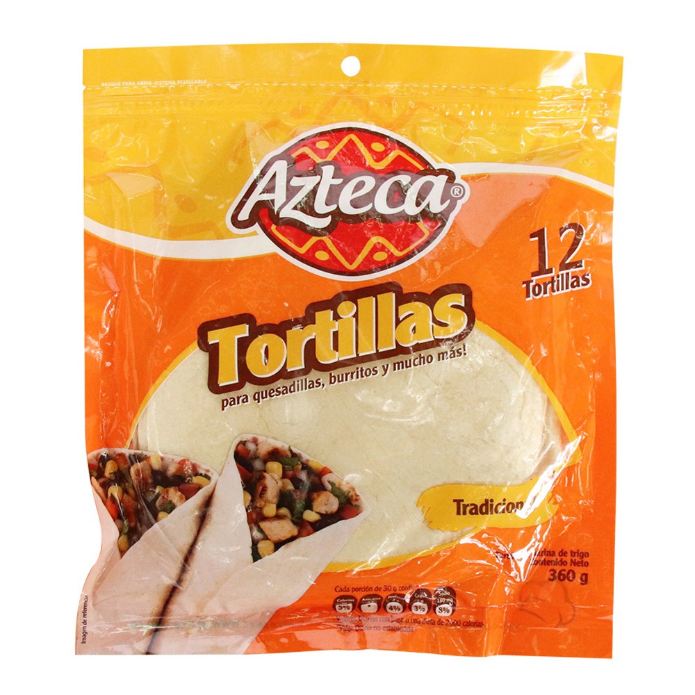 TORTILLA FAJITA KROSPYP  x 360 GR