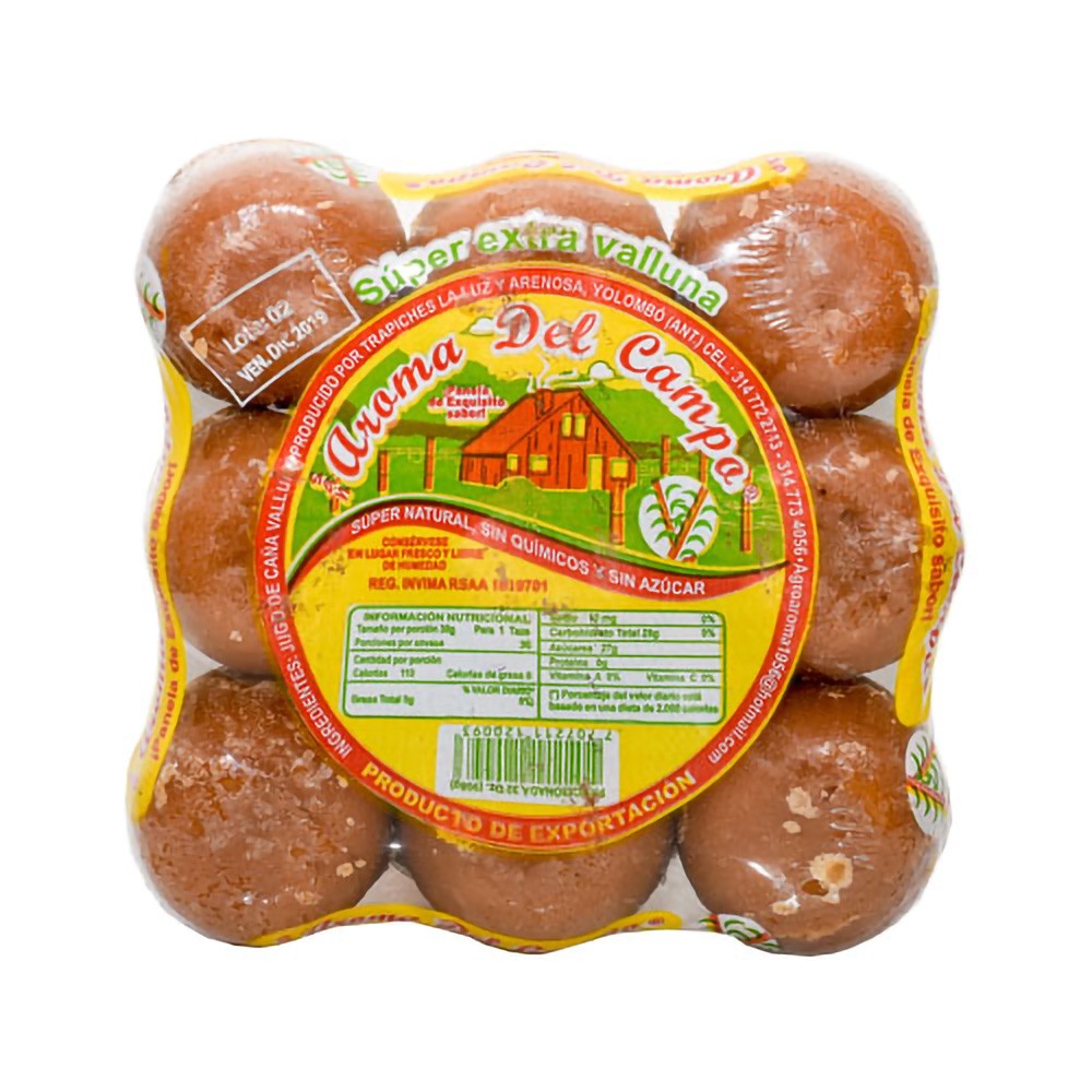 PANELA AROMA CONGOLO VALLUNA   x 18UND