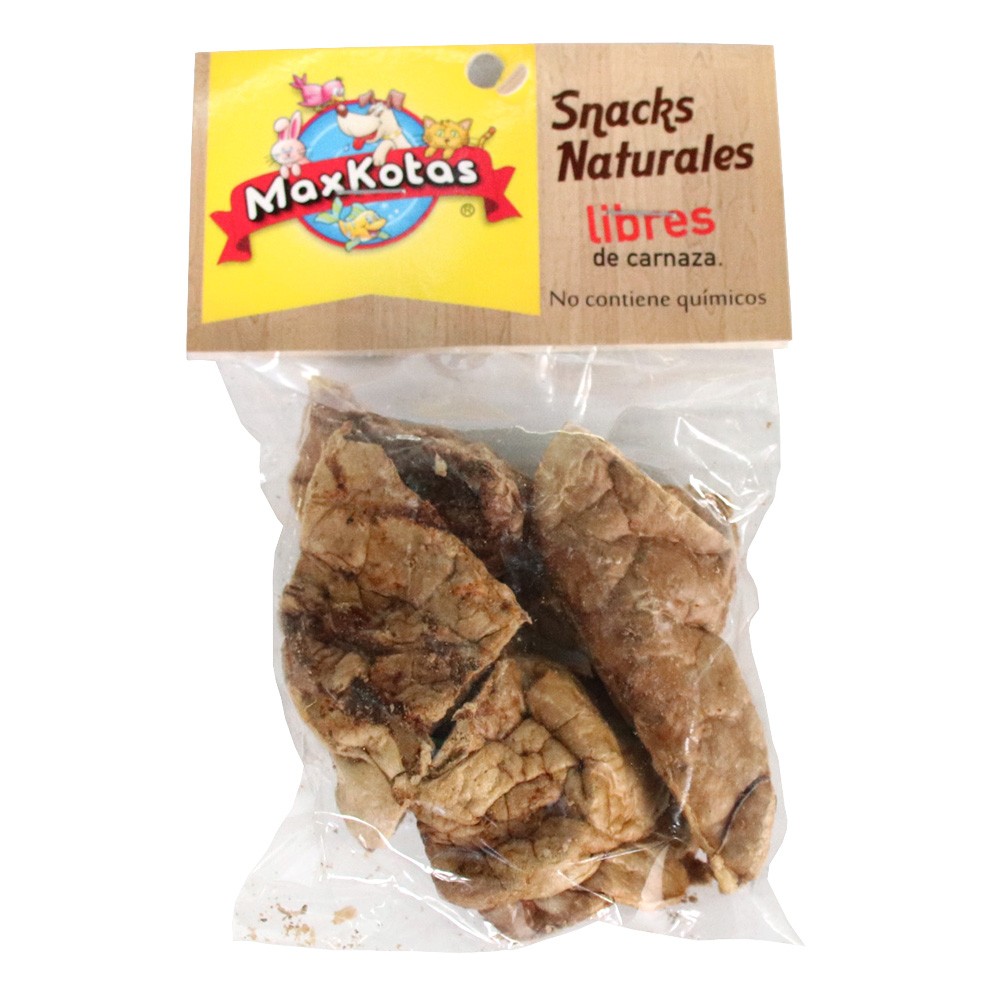 SNACK PULMON DE CERDO  x 4 UND